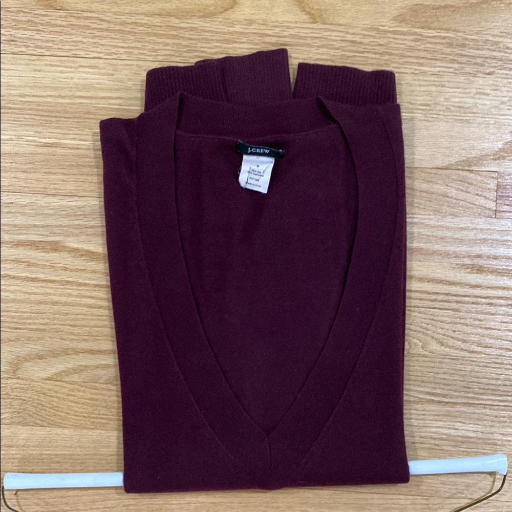 J. Crew Women's Burgundy Sweater